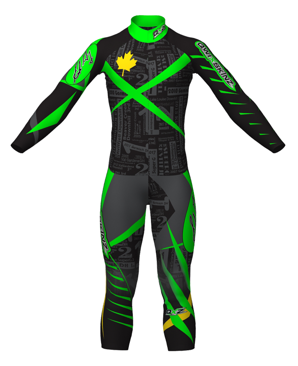 Erik Guay Special Edition Suit Green